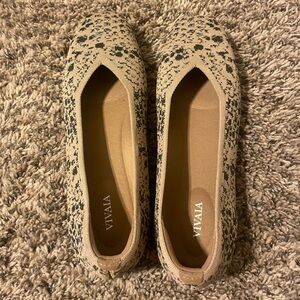 VIVAIA Margot NEW black and brown ballet flat EU 40 SZ 9